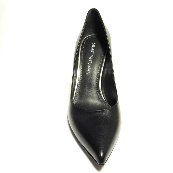 Stuart weitzman royal deals leather stiletto pumps