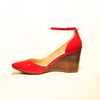 Cole Haan Cole Haan Goji Berry Ankle Strap Wedge