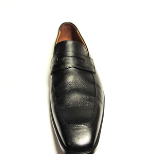 Massimo Matteo Leather Penny Loafers