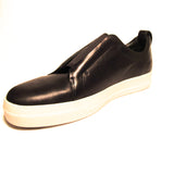 Vince Barron Leather Slip-On Sneakers