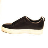 Vince Barron Leather Slip-On Sneakers